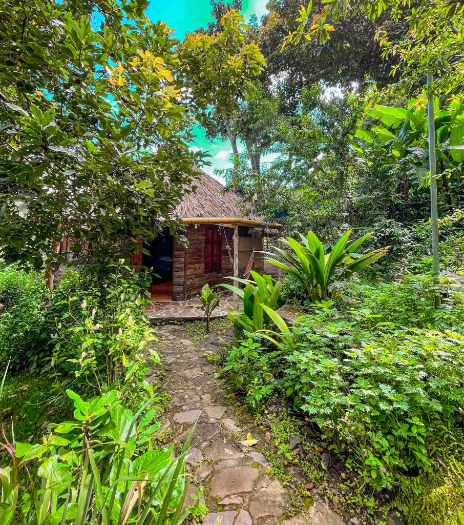 Eco cabañas group lodging retreat center Guatemala